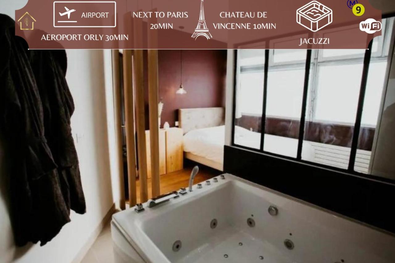 Sweet Love Room - Jacuzzi Privatif Montreuil  Exterior foto